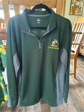 Knights Apparel Green Performance 1/4 Zip Pullover